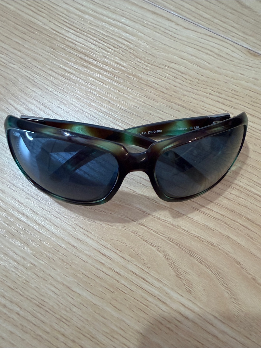 Newcosta Del Mar Isabela Ib128 580 Polarized Sunglasses Green Camo/Case $296